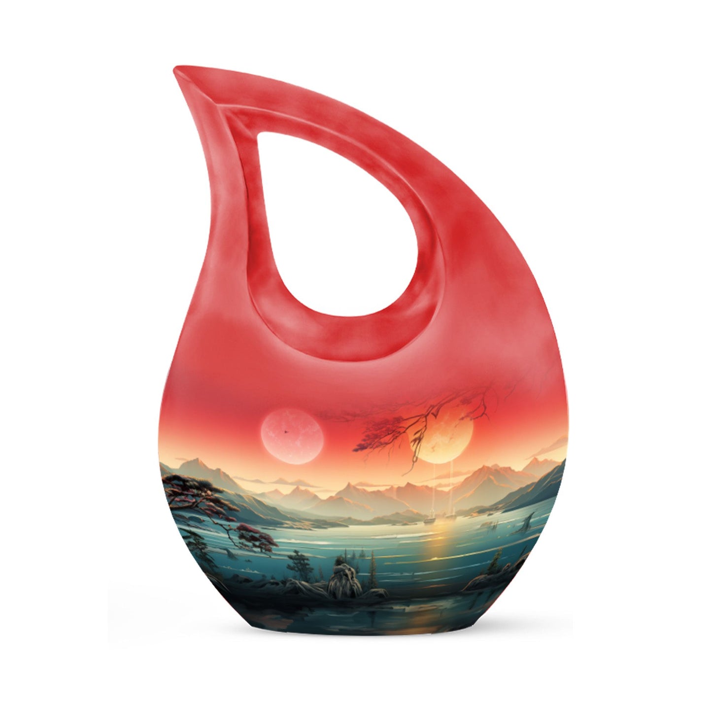 Unique 10-inch Nature Urn