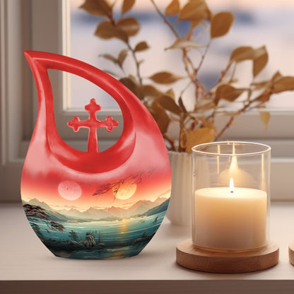 Unique 10-inch Nature Urn