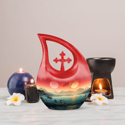 Unique 10-inch Nature Urn