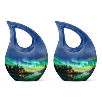 Small Urn Set of 2 -3