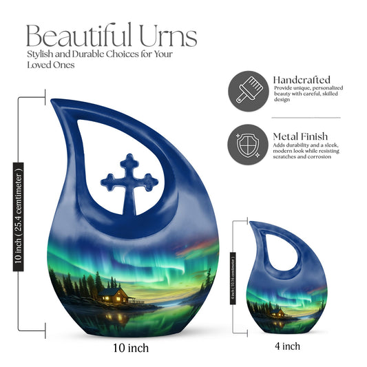 10 inch Aurora Urn, 