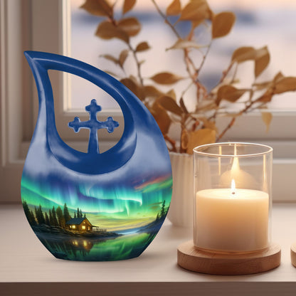 10 inch Aurora Urn, 