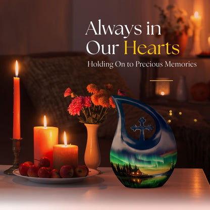 10 inch Aurora Urn, 