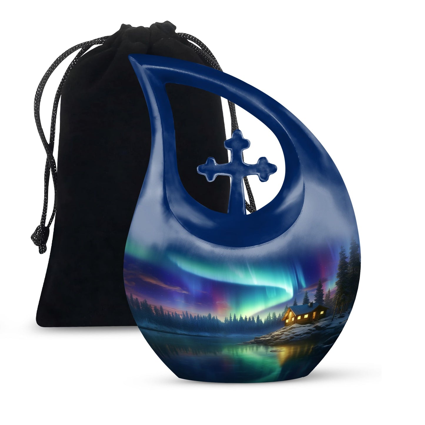 Aluminium Aurora Urn 