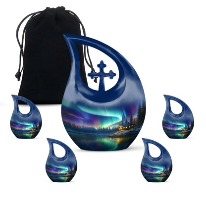 Aluminium Aurora Urn 