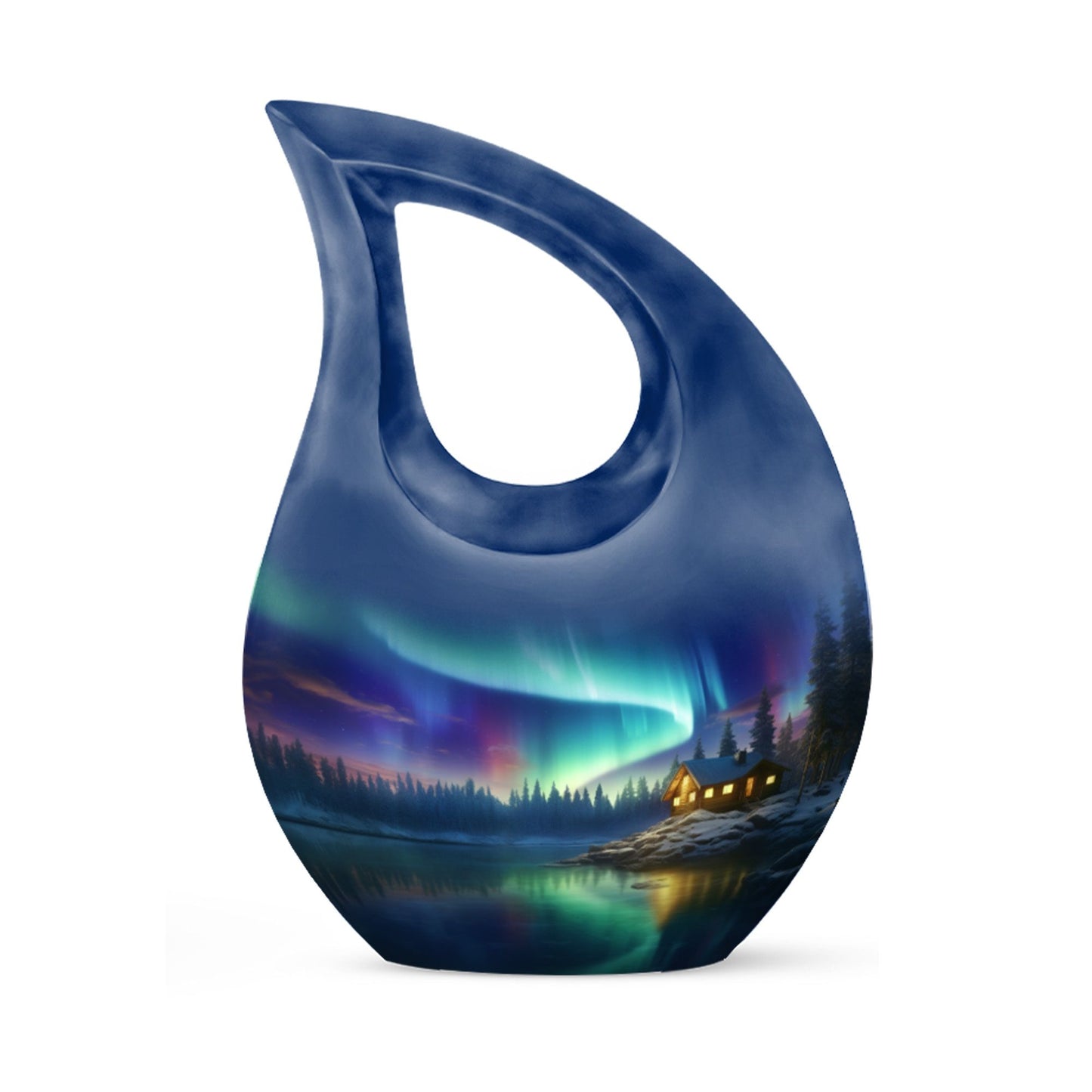 Aluminium Aurora Urn 
