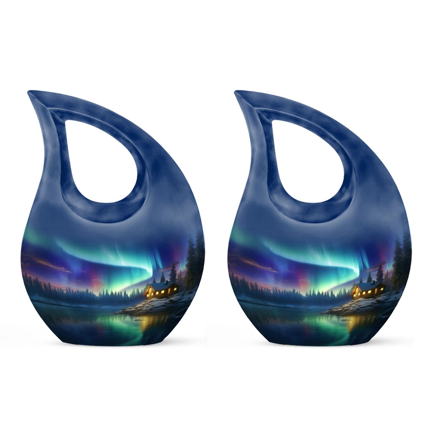 Aluminium Aurora Urn 