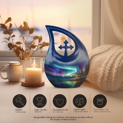 Aluminium Aurora Urn 