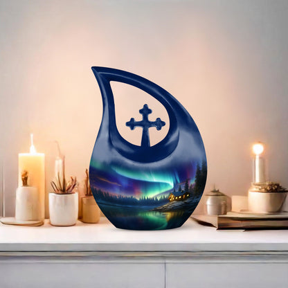 Aluminium Aurora Urn 
