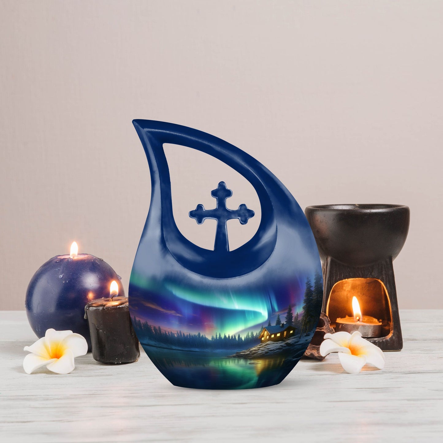 Aluminium Aurora Urn 