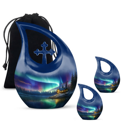 Aluminium Aurora Urn 