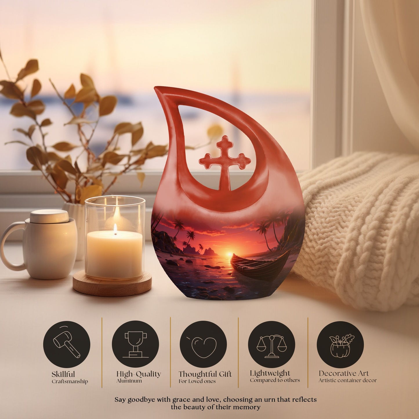 10-inch Cove Urn 