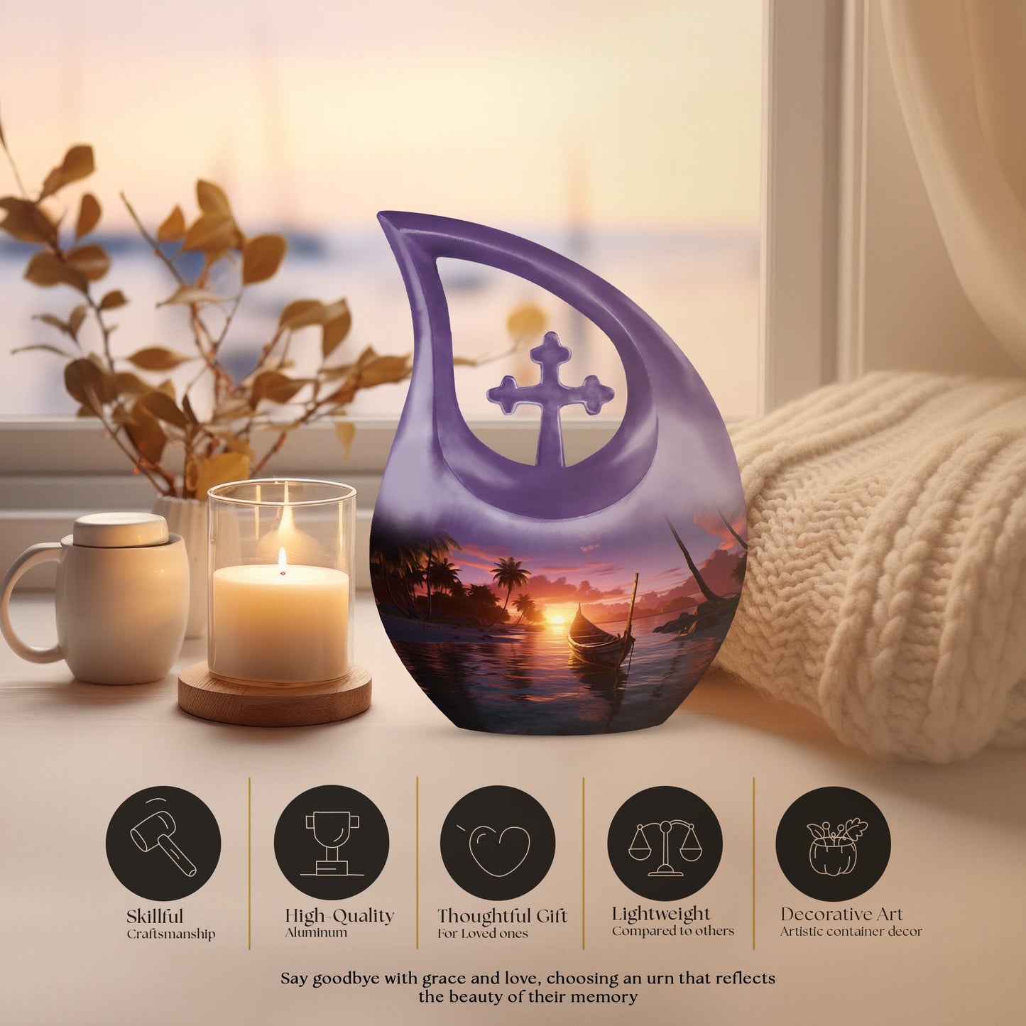 10-inch Cove Urn 