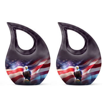 Small Urn Set of 2 -3