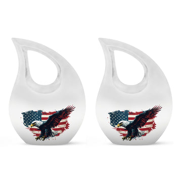 Small Urn Set of 2 -3