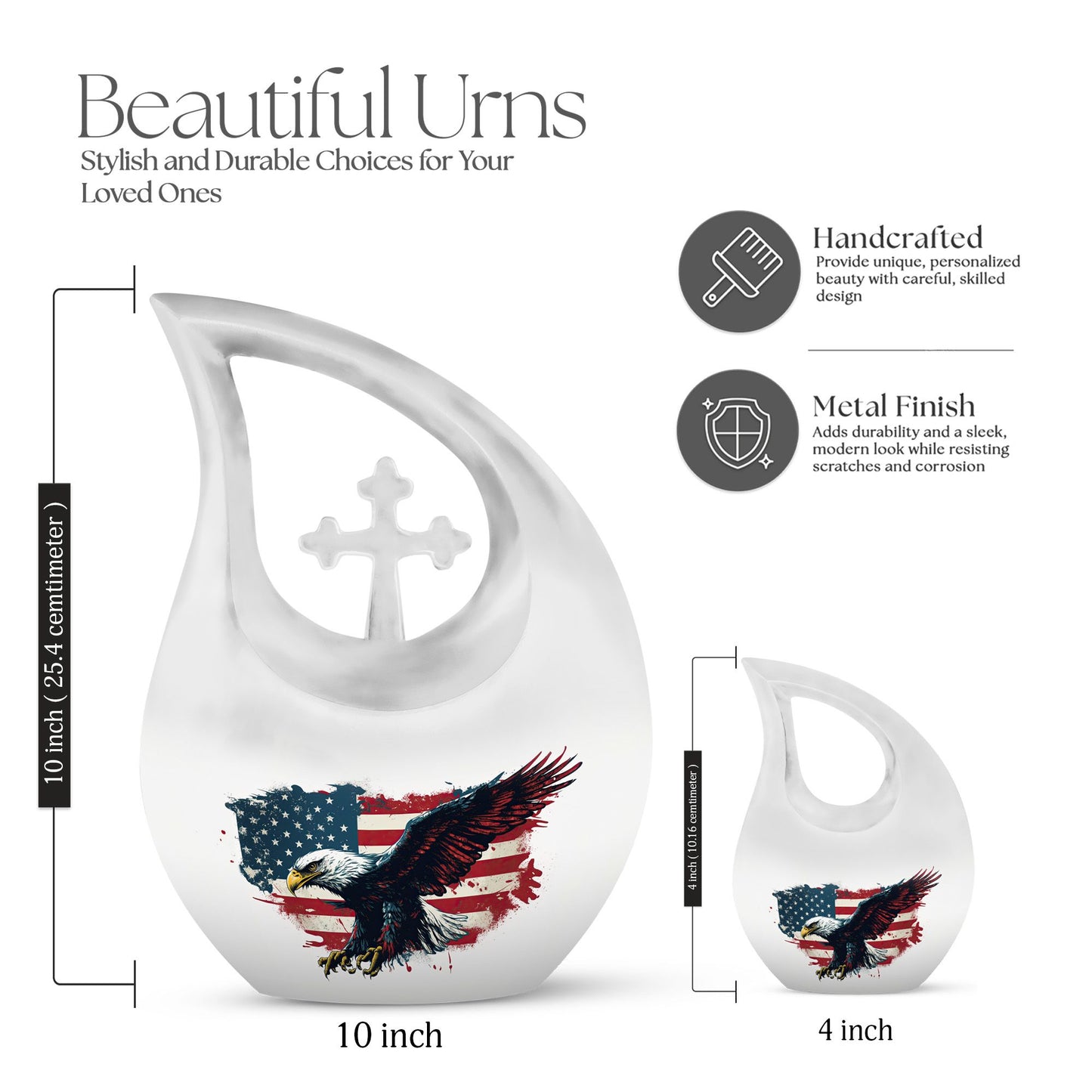 Modern Eagle Urn