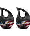 Eagle-themed Biodegradable Urn