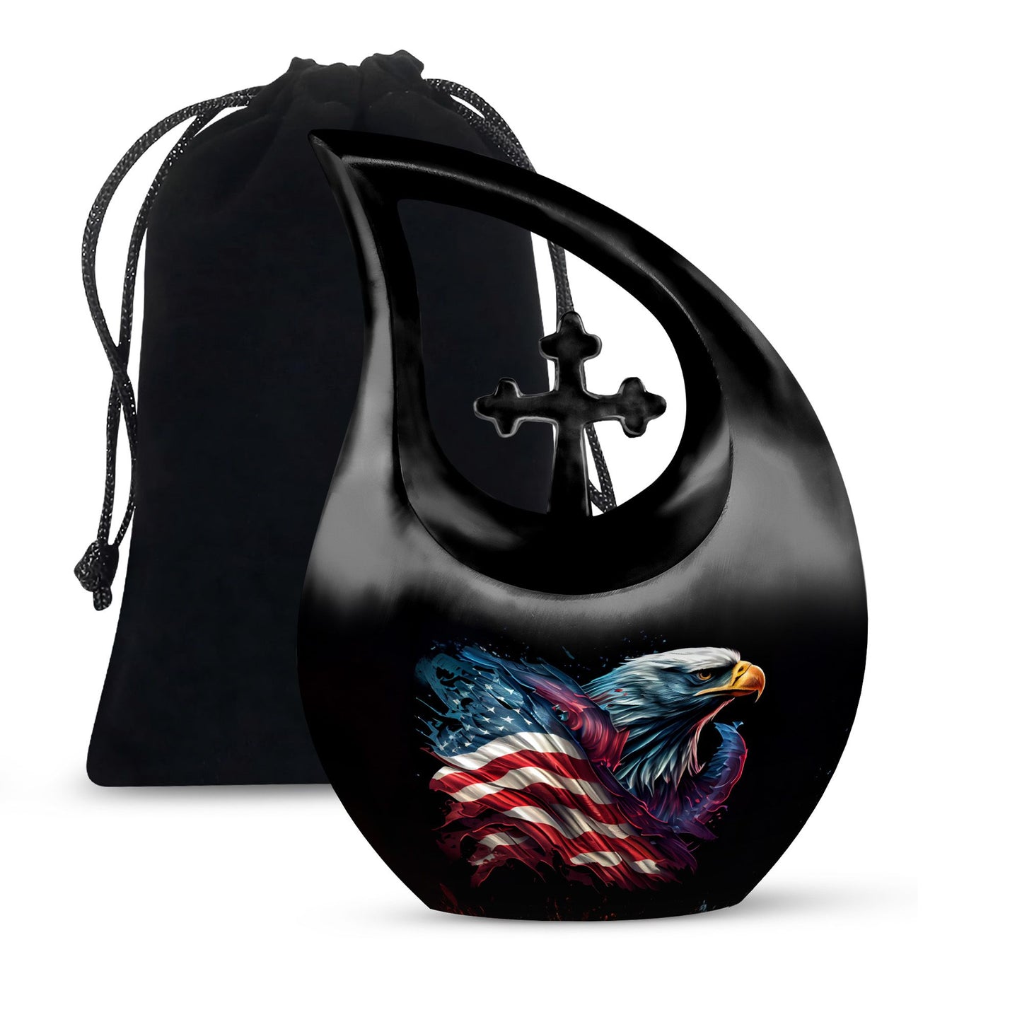 Eagle-themed Large Memorial Urn