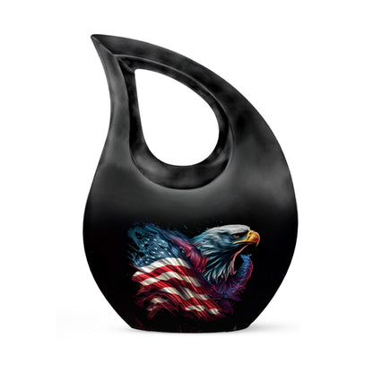 Eagle-themed Large Memorial Urn