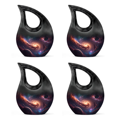 Galaxy themed Large Urn 
