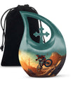 Biking On Mars Double Cremation Urn