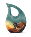 Biking On Mars Double Cremation Urn