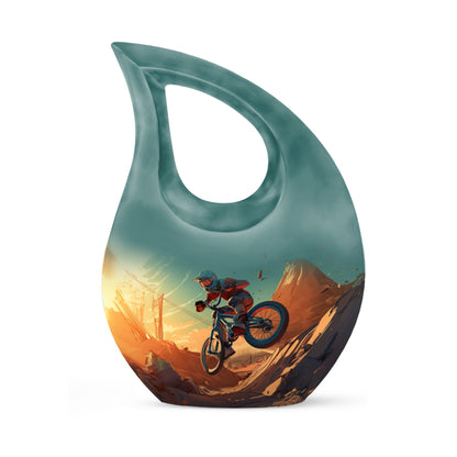 Biking On Mars Double Cremation Urn