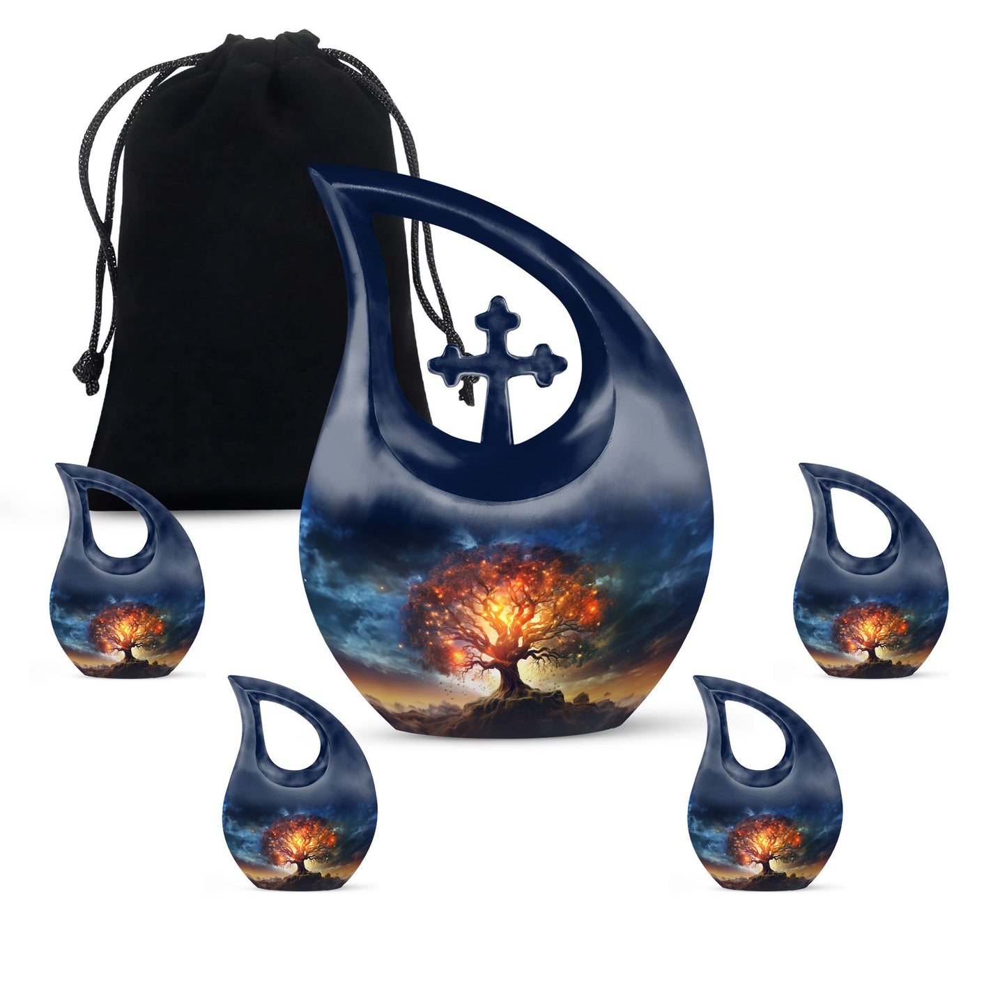 Extra Large Celestial Tree Urn