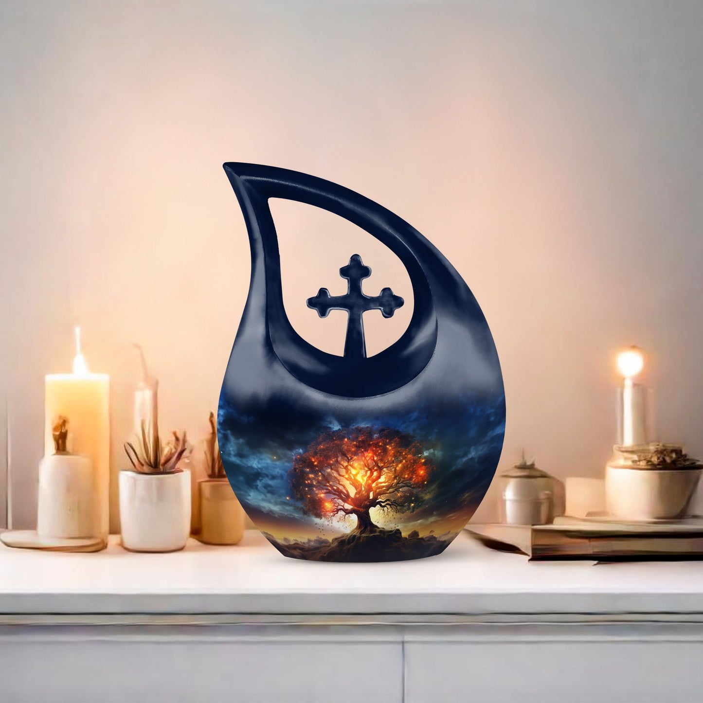 Extra Large Celestial Tree Urn