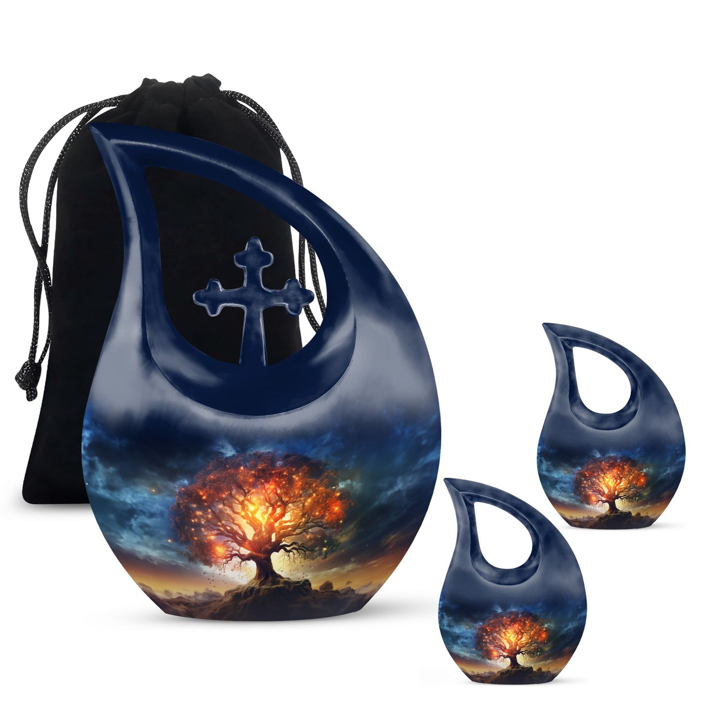 Extra Large Celestial Tree Urn