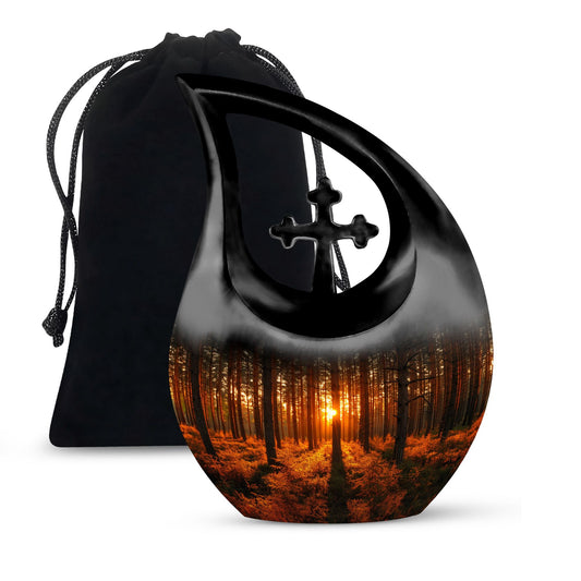 Nature Urn for Ashes in Aluminium