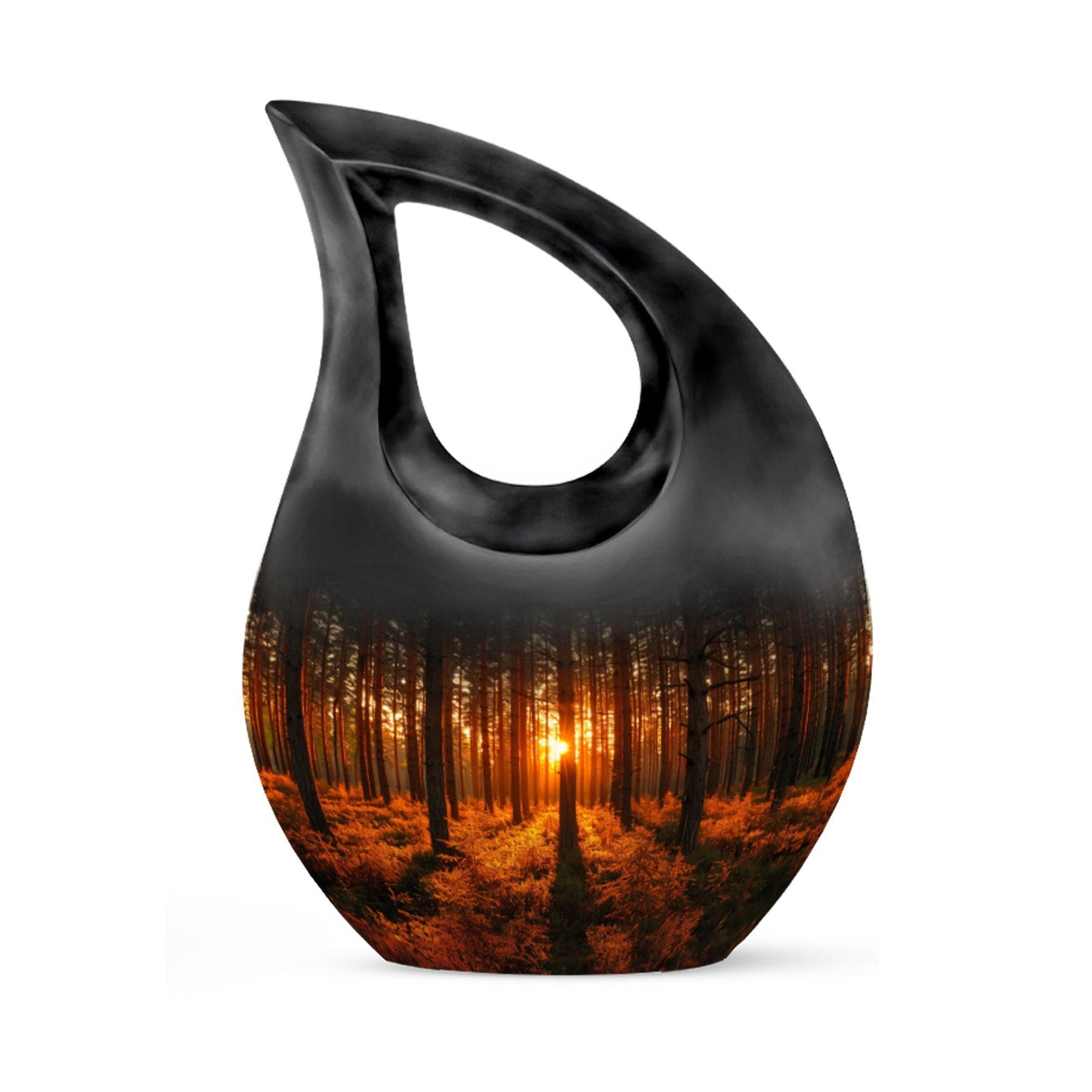 Nature Urn for Ashes in Aluminium