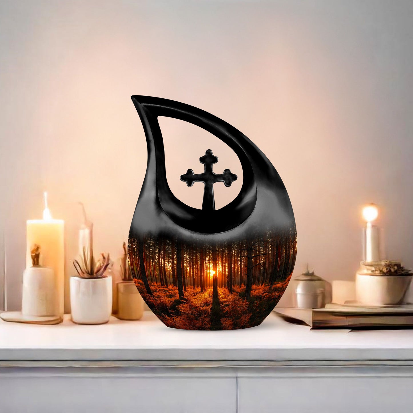 Nature Urn for Ashes in Aluminium