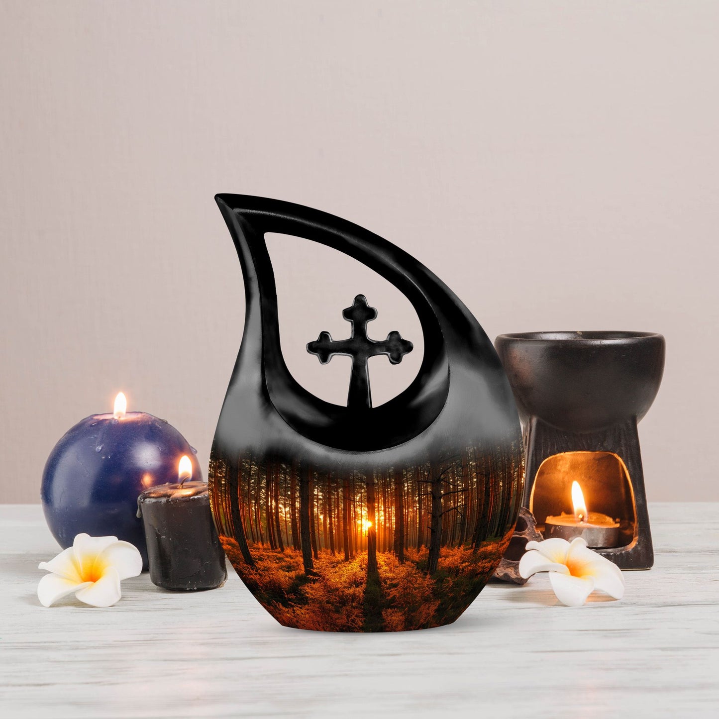 Nature Urn for Ashes in Aluminium