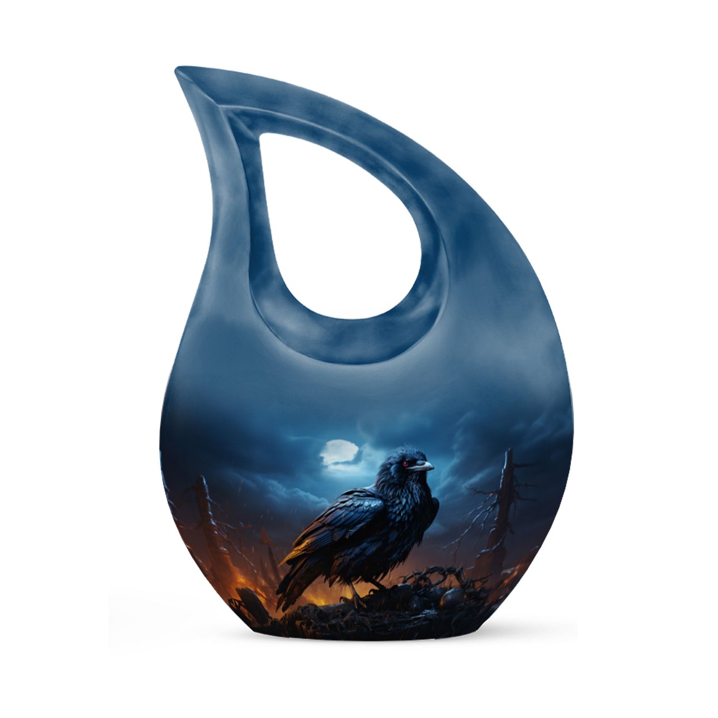 Crow Urn for ashes