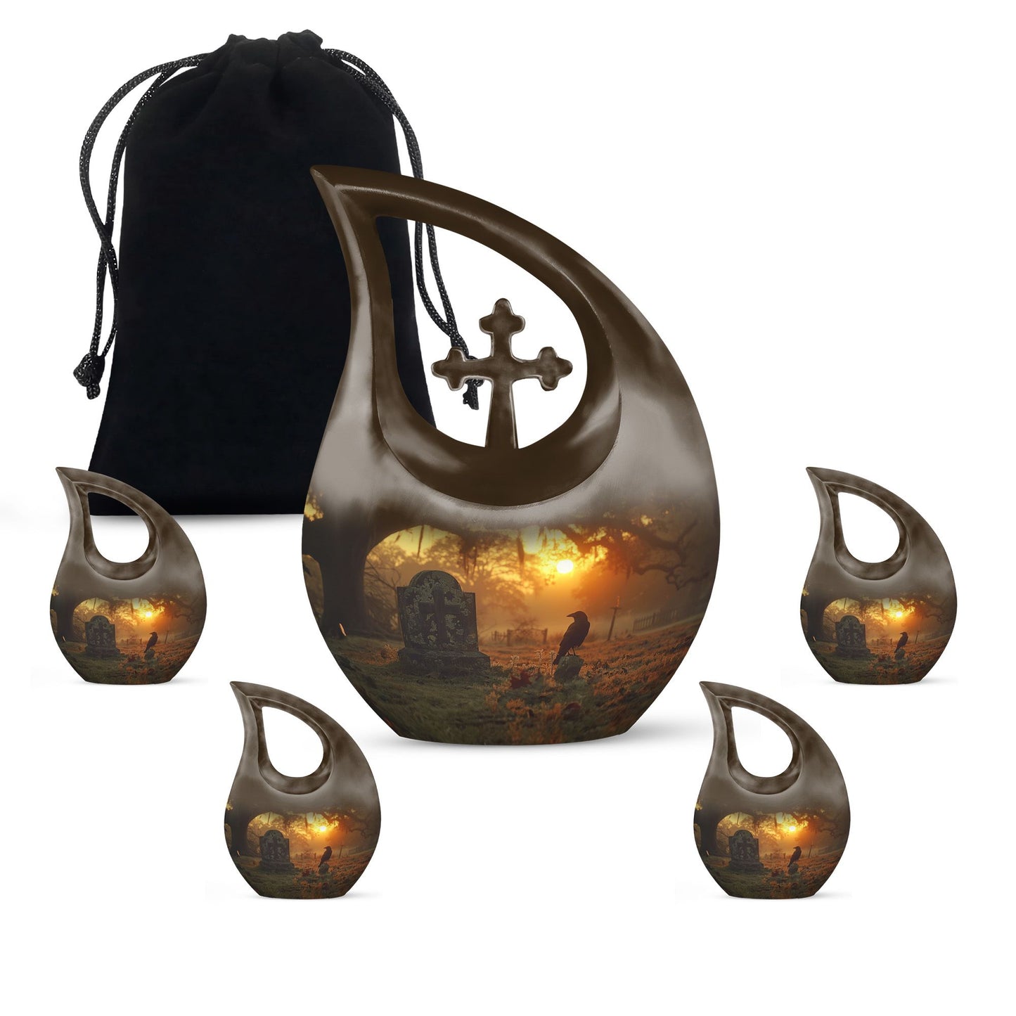The Silent Sentinel Urn