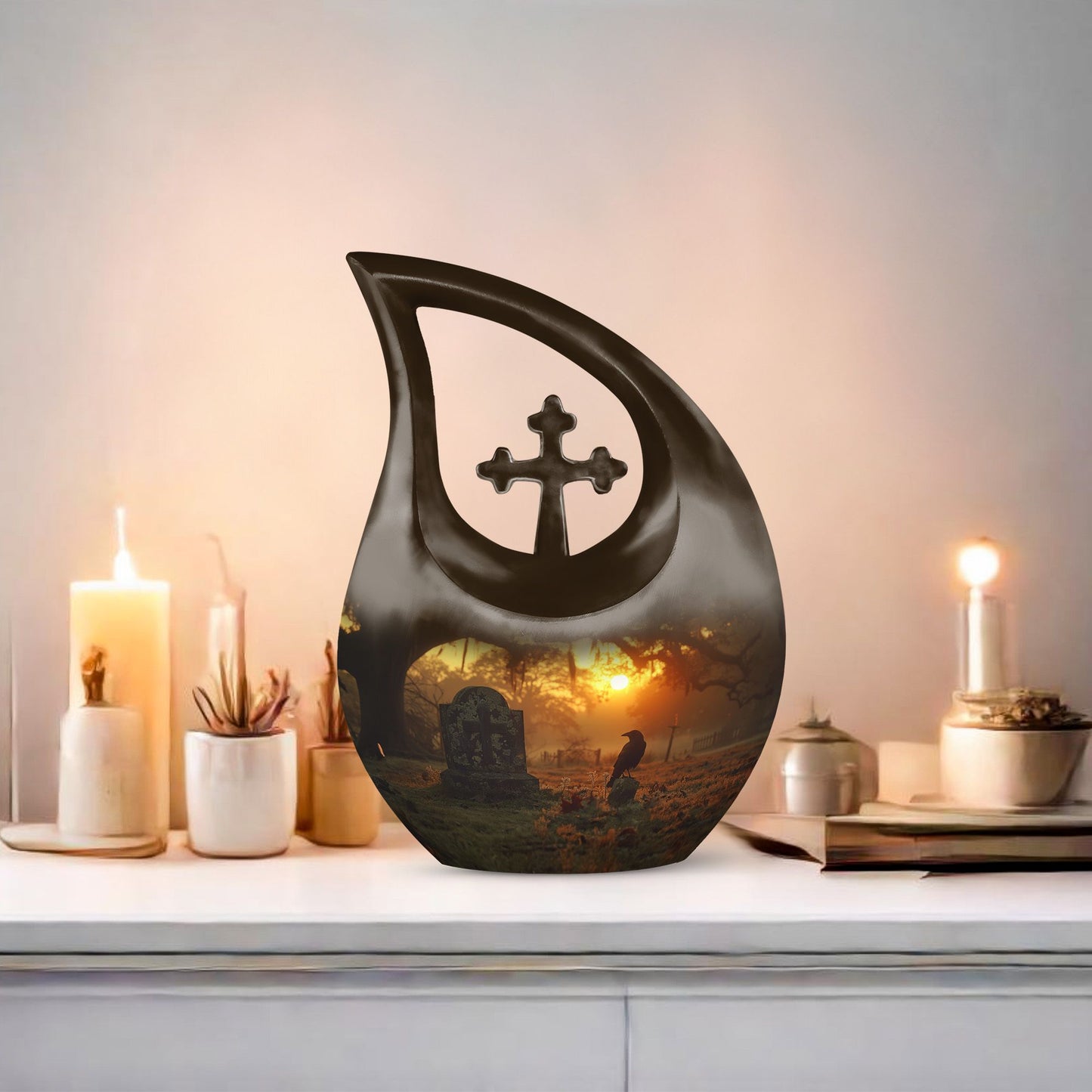 The Silent Sentinel Urn