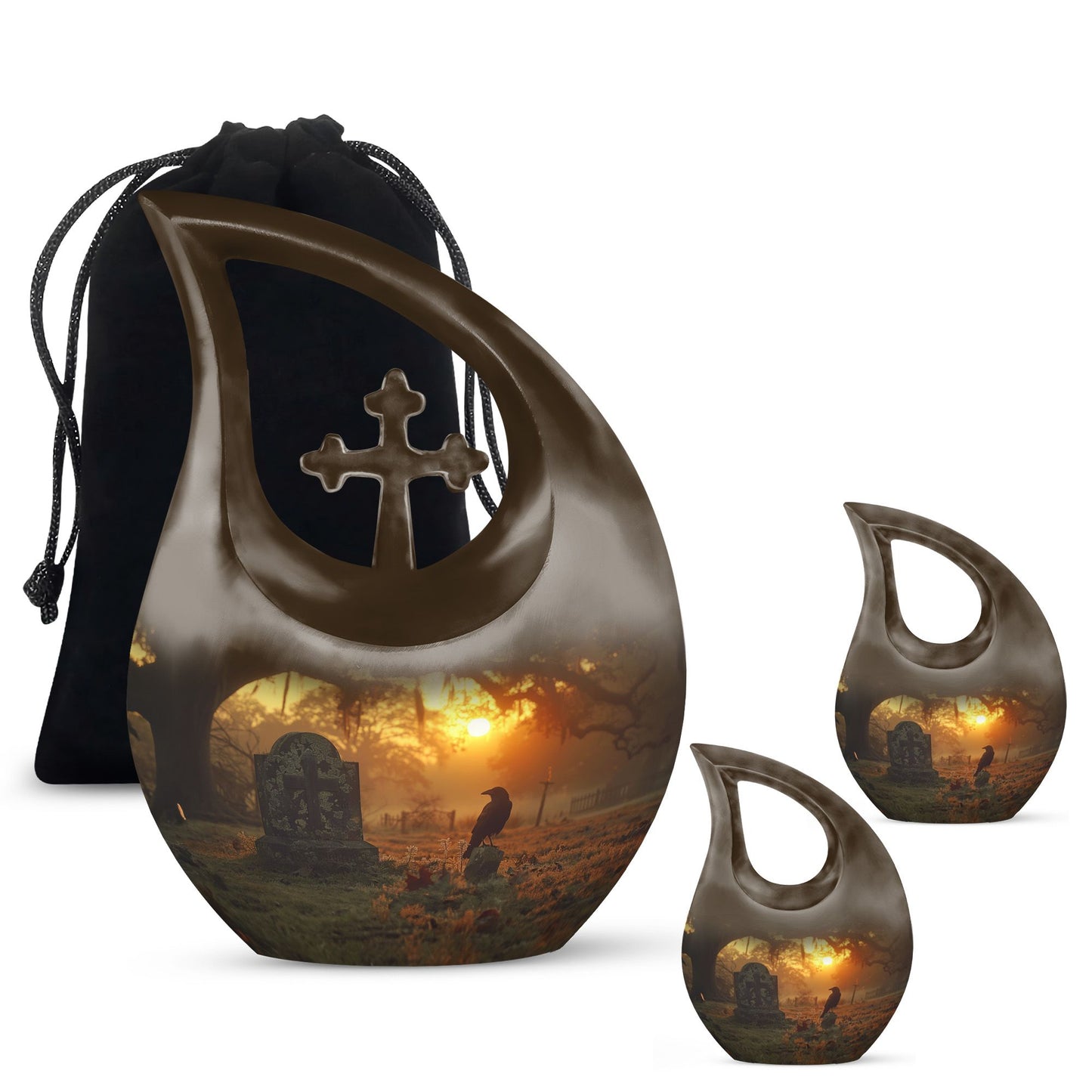 The Silent Sentinel Urn