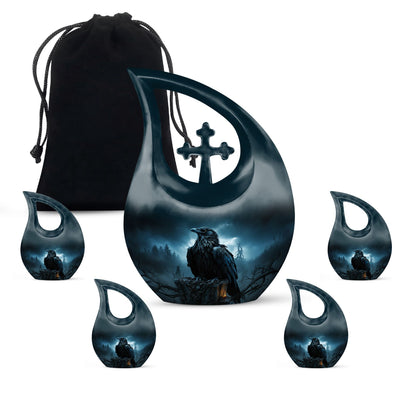 The Raven's Vigil Urn