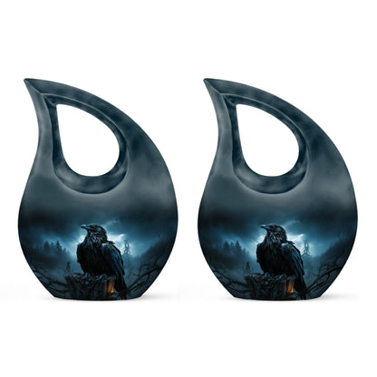 The Raven's Vigil Urn