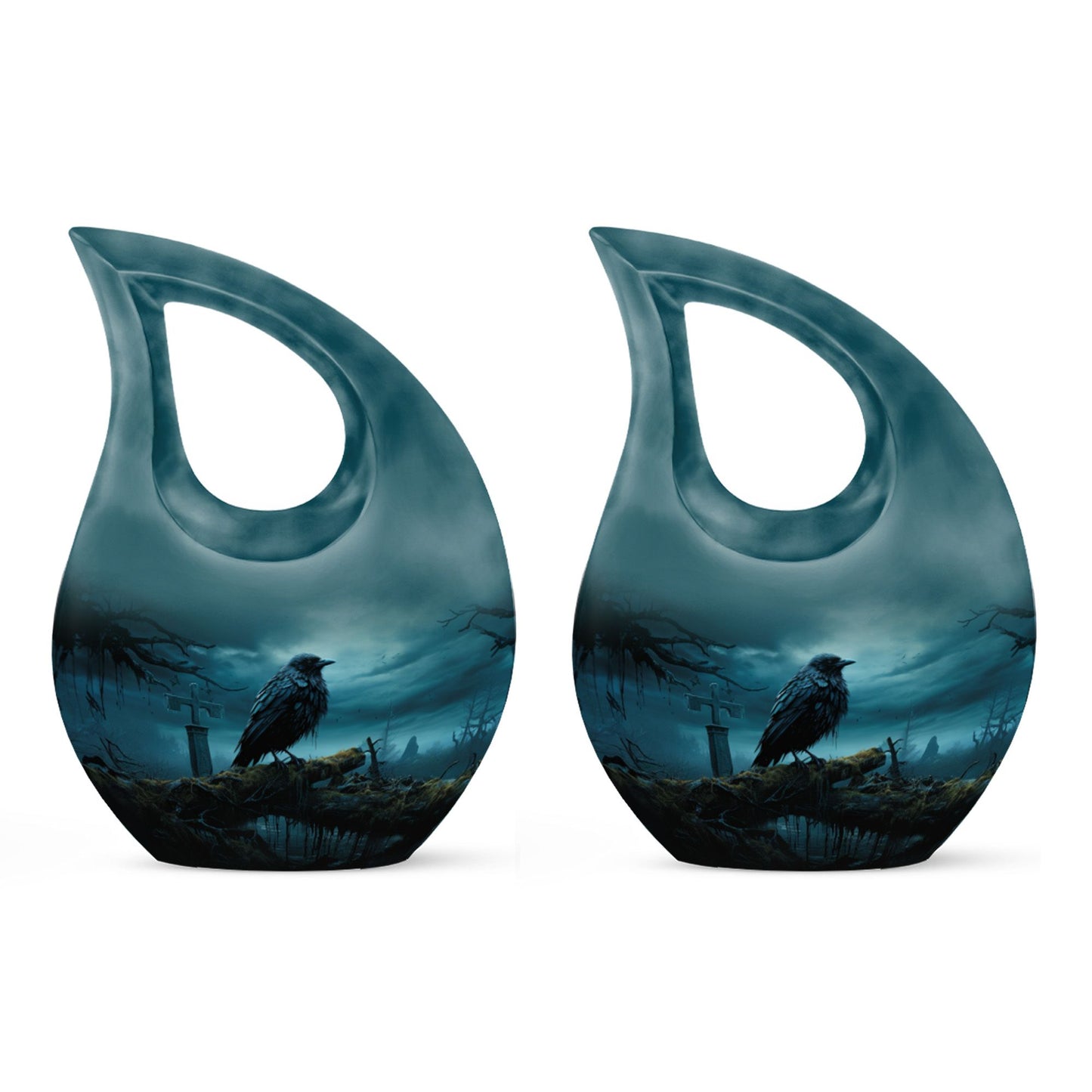 The Raven's Eerie memorial urn