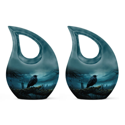 The Raven's Eerie memorial urn