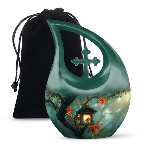 Lantern Bird's Memorial Urn