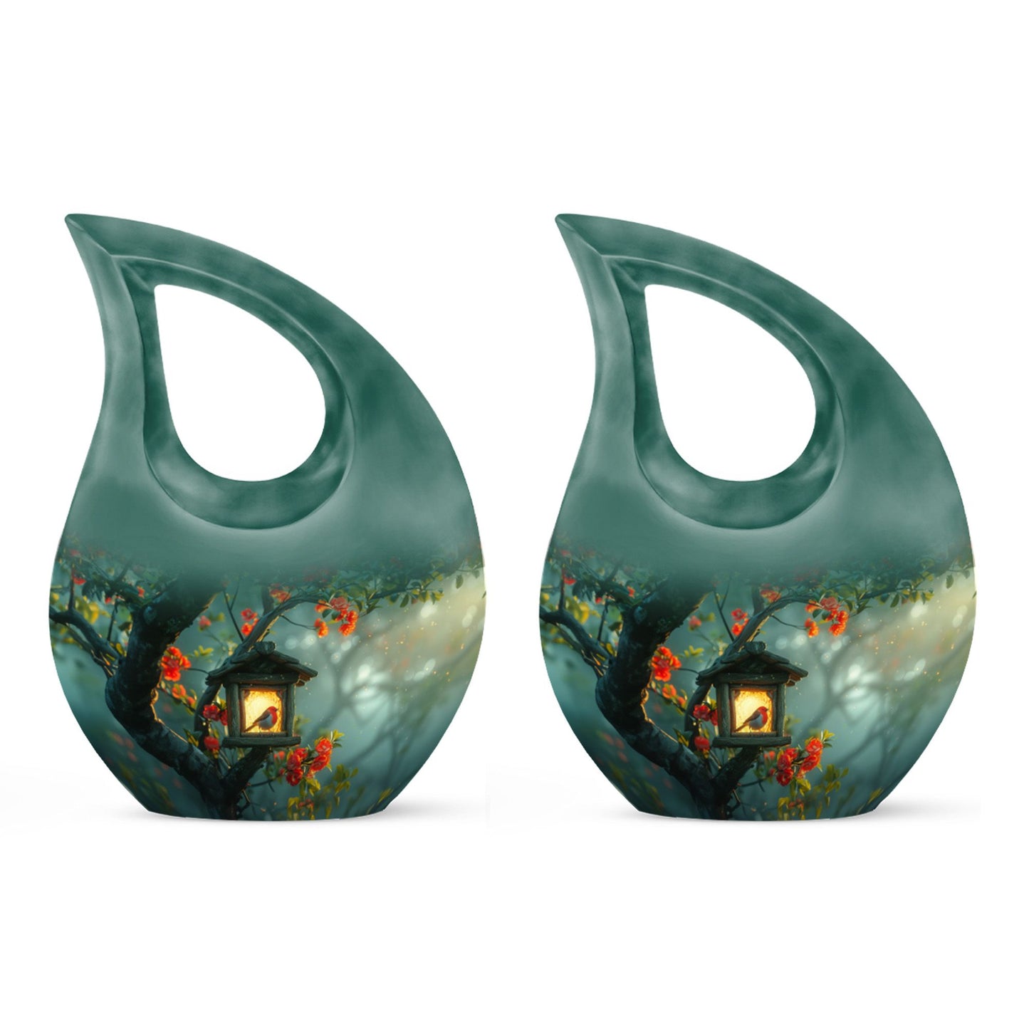 Lantern Bird's Memorial Urn