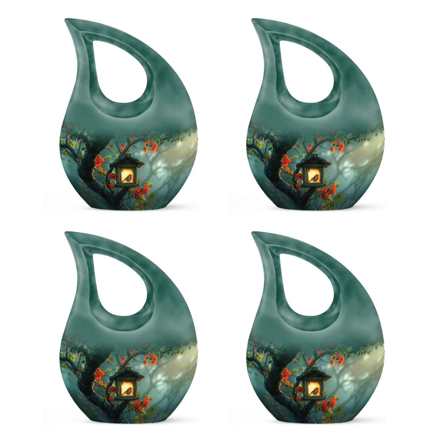 Lantern Bird's Memorial Urn