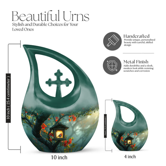 Lantern Bird's Memorial Urn