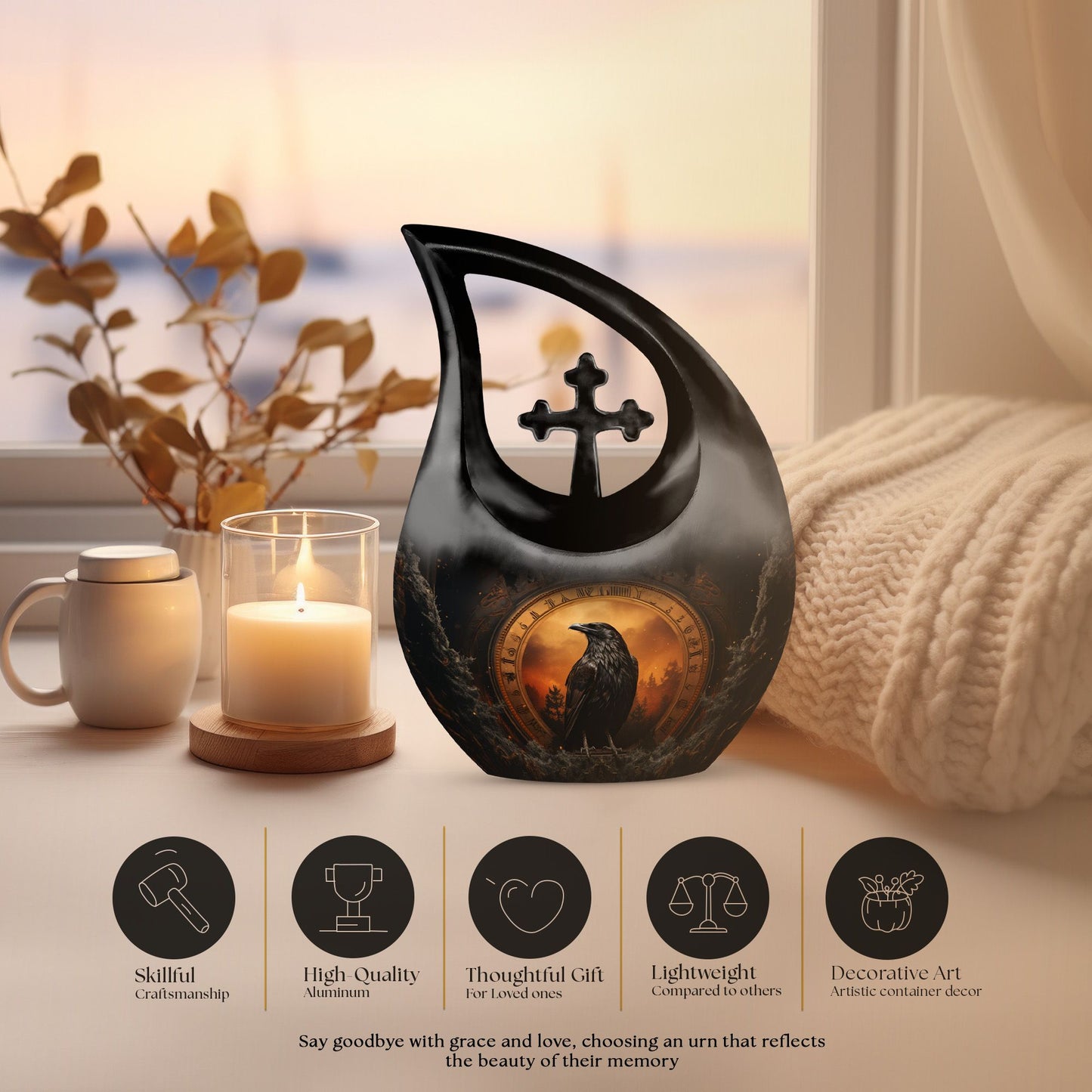 Raven's Watch Urn