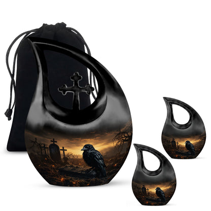 10-inch The Raven's Watch memorial urn