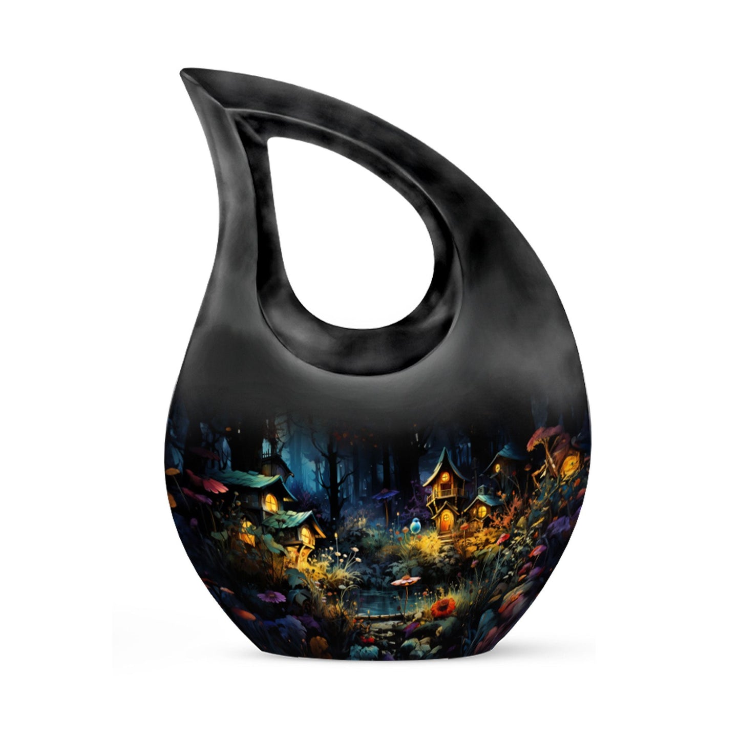 Fairytale Habitat Large Memorial Urn