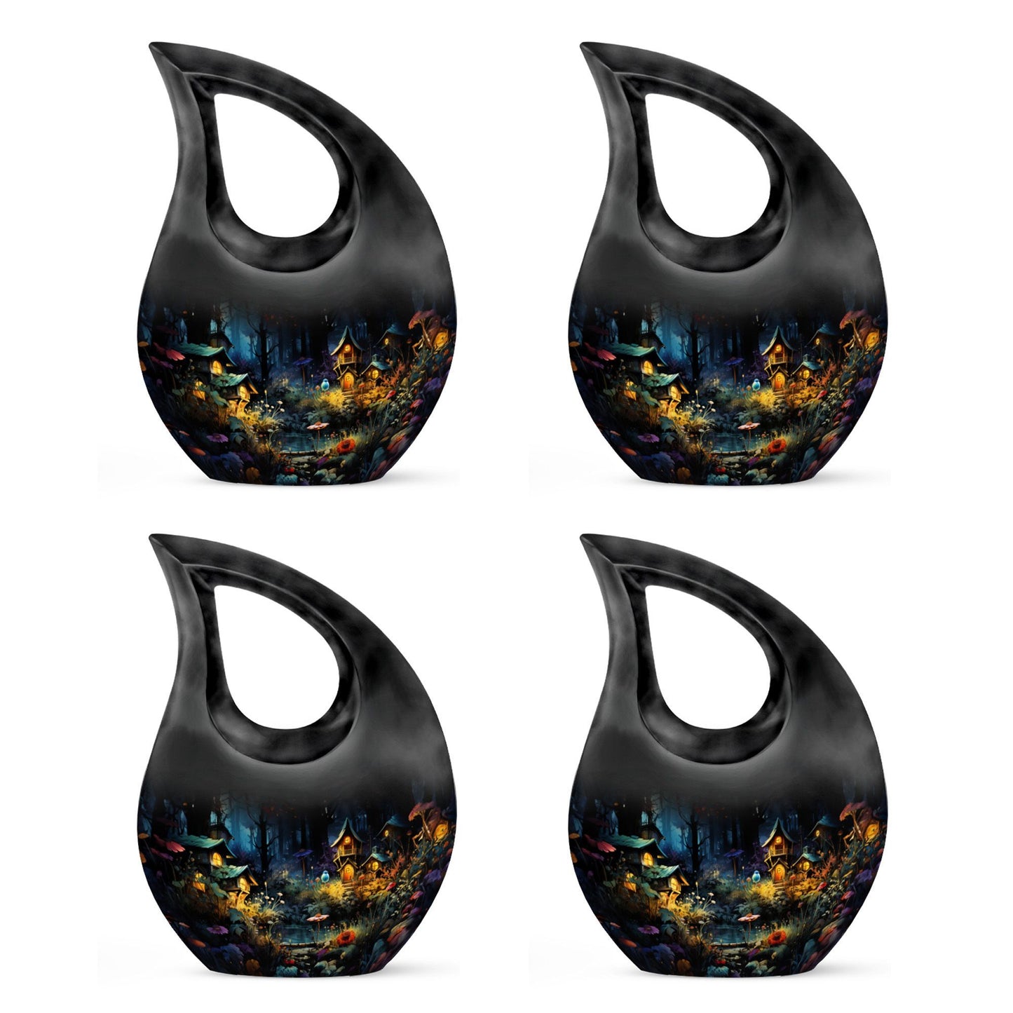 Fairytale Habitat Large Memorial Urn